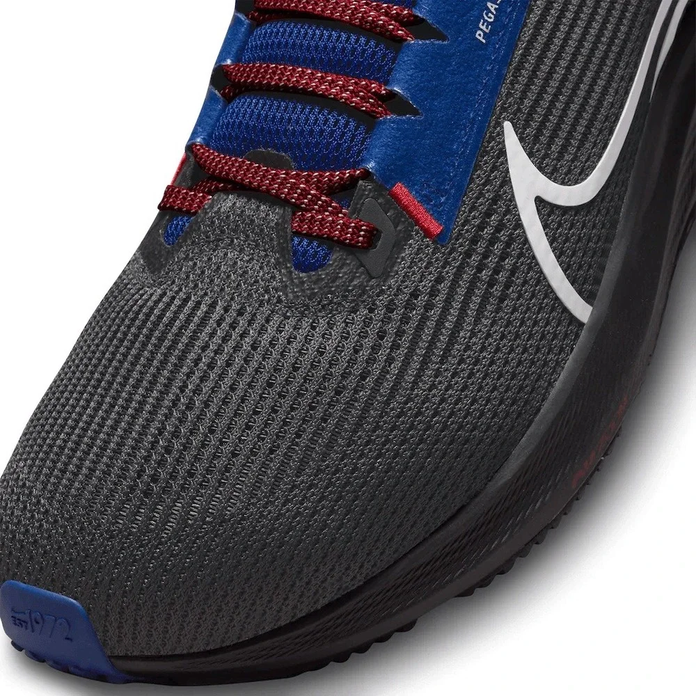 Nike Air Zoom Pegasus 40 NFL New York Giants Mens SZ 8 Running Shoes Grey Blue